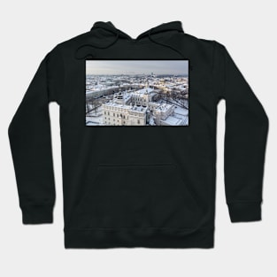 Vilnius old town cityscape Hoodie